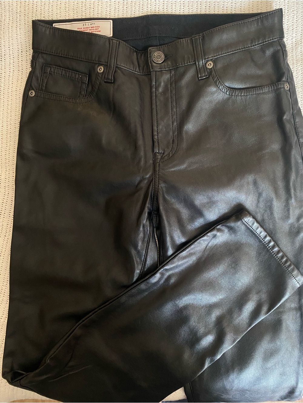 GAP Skinny Leather Pants